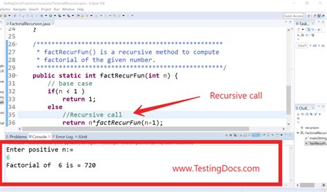 Image result for Java Algorithm Factorial