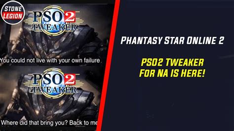 Image result for PSO2 Tweaker Na Guide