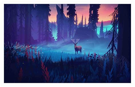 BALDAU PRINTS Animal Deer Wall Poster For Room (Gloss Laminated, 12X18 ...