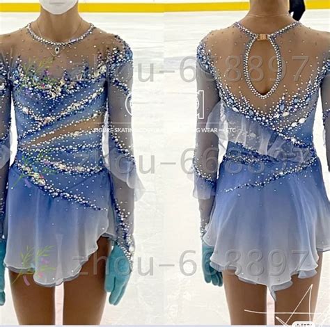 Ice Skating Dresses For Girls Competition LIUHUO Ice Figure Skating
