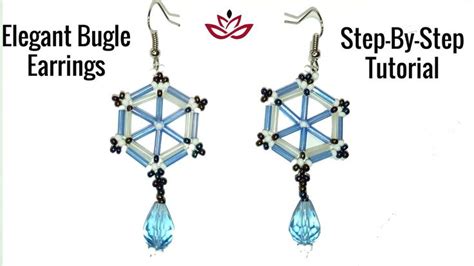 Image result for Bugle Bead Earring Tutorial