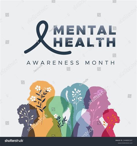 Mental Health Awareness Month May Take Stock Vector (Royalty Free) 2448892167 | Shutterstock