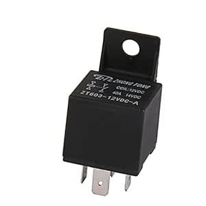 Lyla Car Truck Auto Automotive DC 12V 40A 40 AMP SPST Relay Relays 4 ...