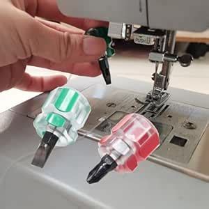 HONEYSEW Flat and Stubby Screwdriver Set Mini Stubby Tools Sewing ...