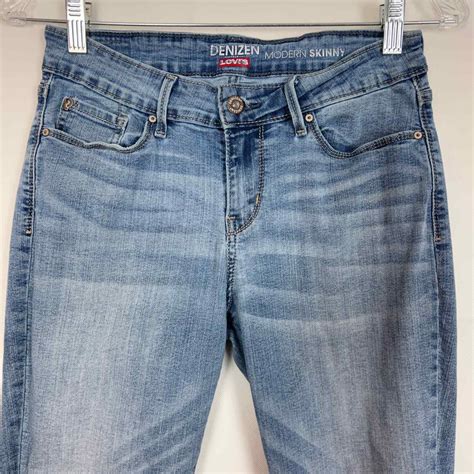 Levi's Denizen Modern Skinny Womens Jeans Medium Wash… - Gem