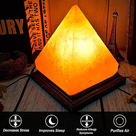 V.C.Formark USB Pyramid Himalayan Salt Lamp with 8 Colors India | Ubuy