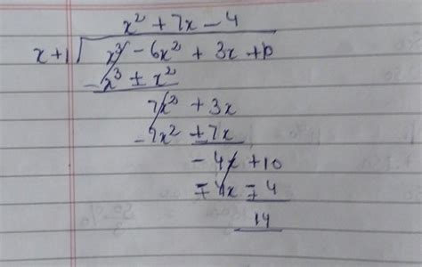Use factor theorem factorise x^3-6x^2+3x+10 given that (x+1) is a ...