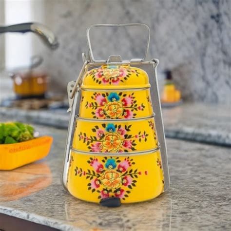 Buy Rajasthan Craft Point Traditional Hand Painted Stainless Steel ...