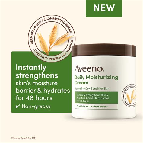 Daily Moisturizing Cream for Dry & Sensitive Skin | AVEENO®