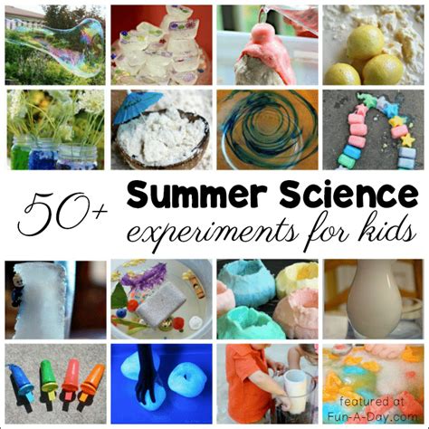 Summer Science Experiments 的图像结果