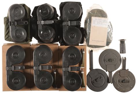 Ten Drum Magazines, Including Complete Beta C-Mag Kits | Rock Island ...
