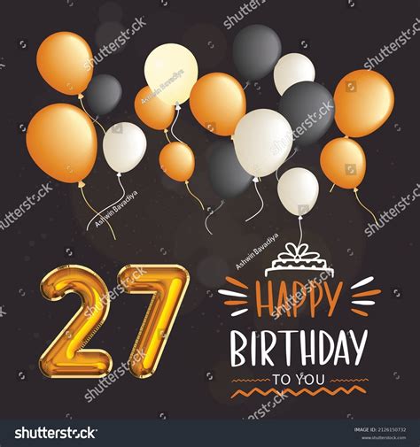 Happy 27th Birthday Ecard