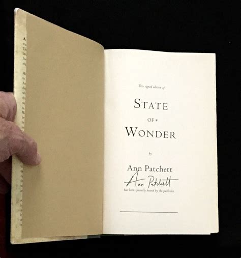 STATE OF WONDER; A Novel | Ann Patchett | First Edition
