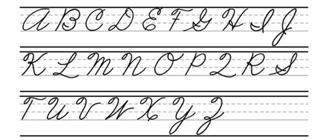 Learn to Write Cursive - Consistent Cursive