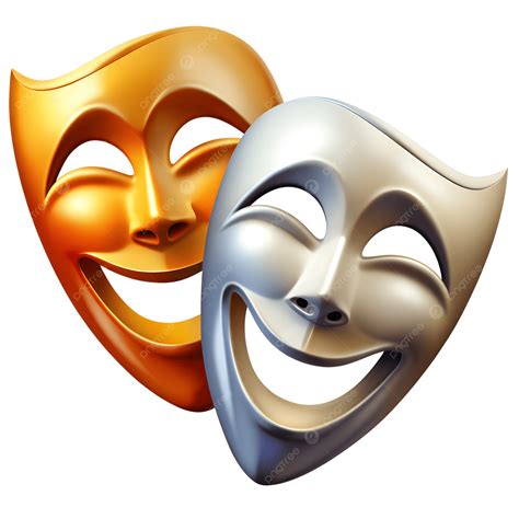 Comedy Tragedy Masks Masks Comedy Tragedy 1920's Wall Decor Antique