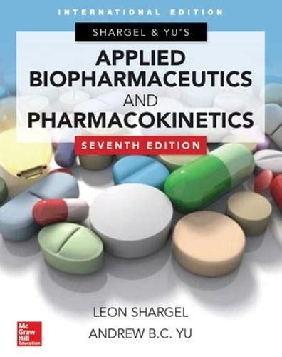 Buy Applied Biopharmaceutics & Pharmacokinetics, Seventh Edition Book ...