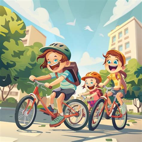 Cycling 卡通 的图像结果