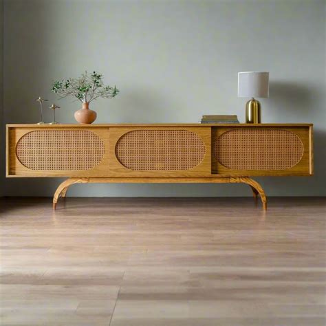 Elegant Mid-Century Modern Media Unit