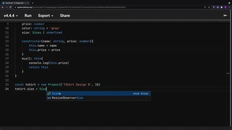 Classes in TypeScript