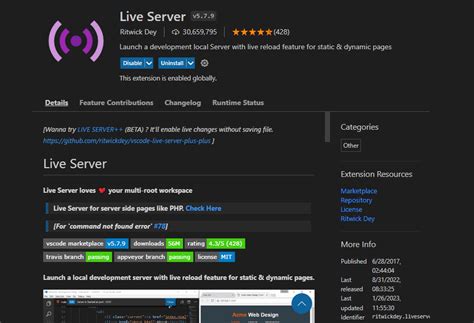 vs Code Extensions for Web Development 的图像结果