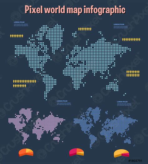 Vector Dotted World Map 的图像结果