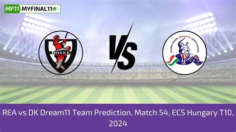 REA vs DK Dream11 Prediction Today 54th Match, Pitch Report, and Player ...
