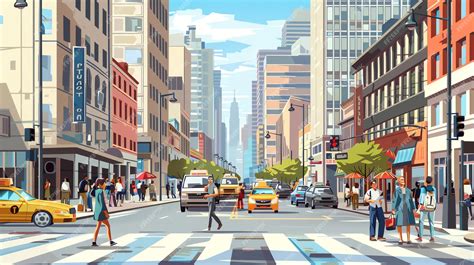 Busy Street Scene 的图像结果