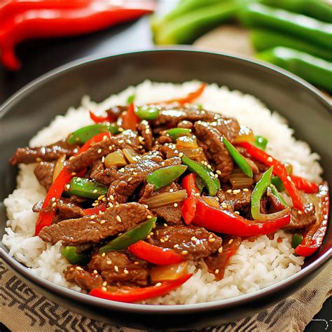 Pepper Steak Stir Fry | Tessa Recipes