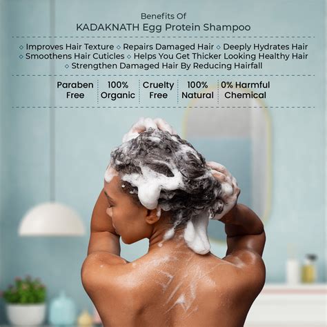 Kadaknath Egg White Protein Shampoo Egg Pro 150 ml – kadaknath