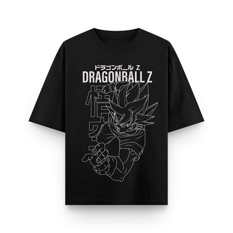 Goku from Dragonball Z Series Anime Oversized T-Shirt – Kaihama