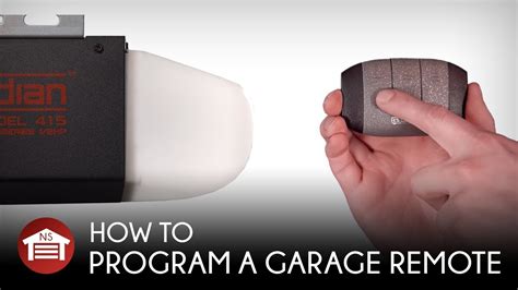 How To Program New Remote For Garage Door at Ross Brown blog