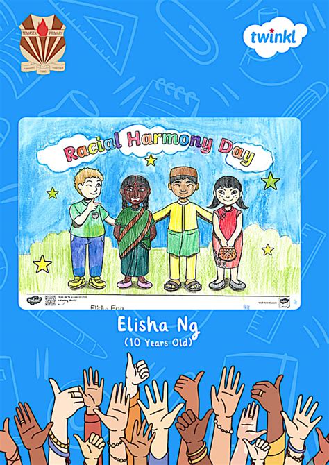 Winner Announcement for The Singapore Racial Harmony Day Colouring Contest