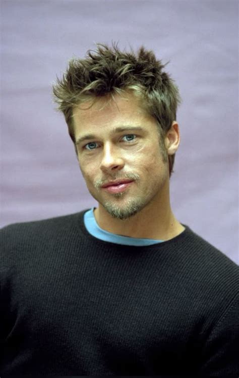 Brad pitt warrior cut | Men blonde hair, Brad pitt hair, Mens haircuts ...