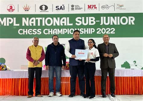 Aswath and Tejaswini win MPL National Sub Junior Open and Girls Chess ...