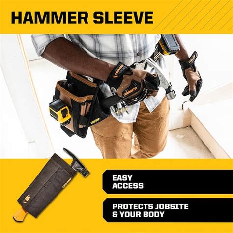 FIRM GRIP Build-A-Rig Everyday Belt Kit (Includes Utility Pouch and ...