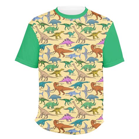 Custom Dinosaurs Men's Crew T-Shirt (Personalized) | YouCustomizeIt