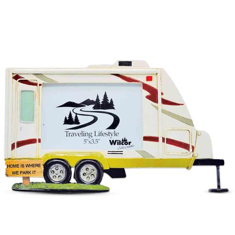 Picture Frame, Horizontal Camper Trailer RV Photo Holder by Wilcor ...