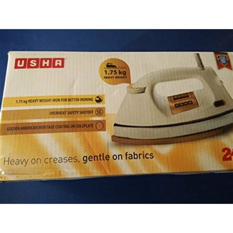 Usha Electric EI-3302 1100-Watt Gold Dry Iron – Kitchen Brand Store