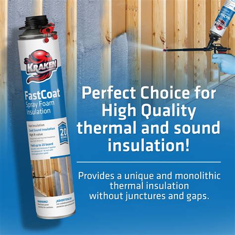 Blue Insulation Foam Spray