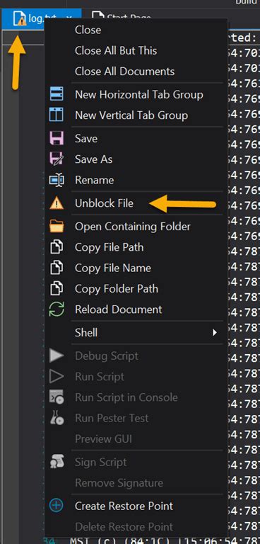 Image result for Unblock File Cmdlet to Allow the Script