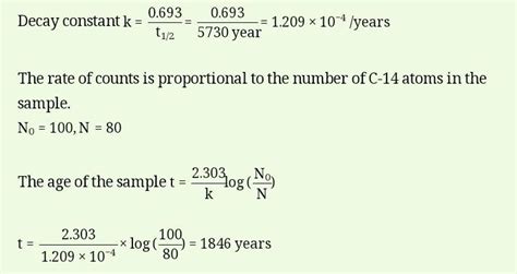 Carbon-14 is radioactive with a half-life of 5700 years. An animal bone ...
