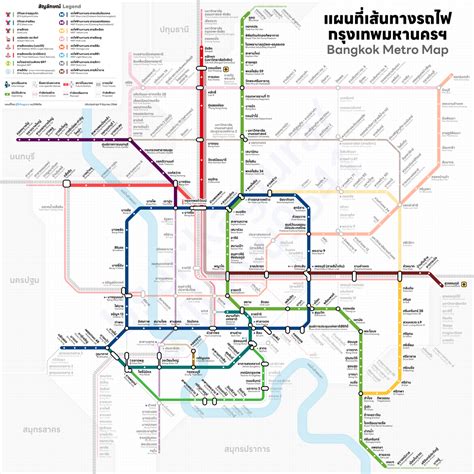 Map update: Version 2 incoming + I made a Twitter/Facebook page: @bkktransit! : r/Bangkok