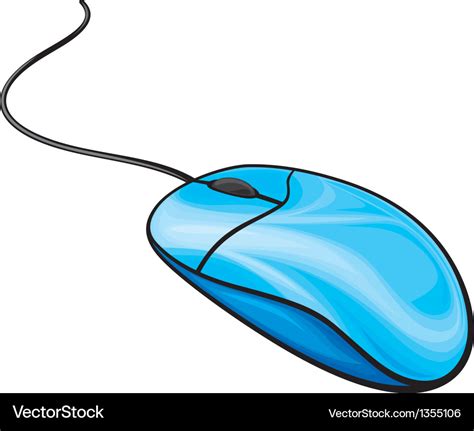 Blue Computer Mouse Vector 的图像结果