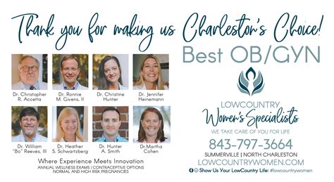 Your Charleston's Choice! - Lowcountry Women's Specialists
