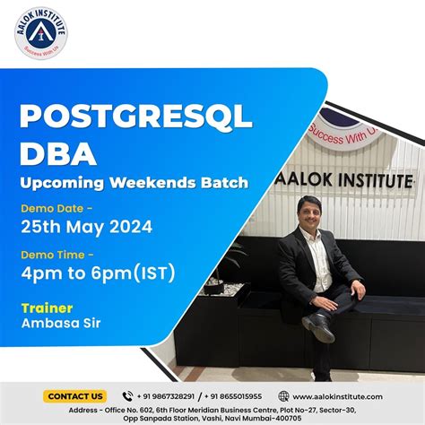 Image result for PostgreSQL DBA Training