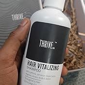 ThriveCo Hair Vitalizing Shampoo, 250ml, for Strong Hair, Healthy ...
