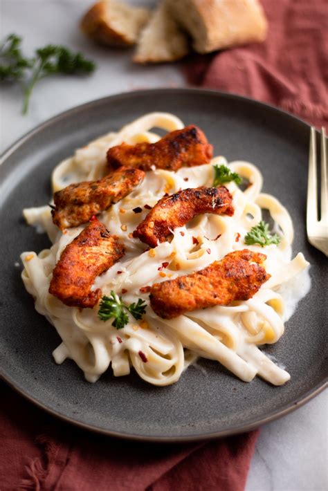 Cajun Chicken Fettuccine Alfredo