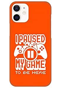 Paused Game to Be Here Printed Back Cover Phone Case for Apple iPhone ...