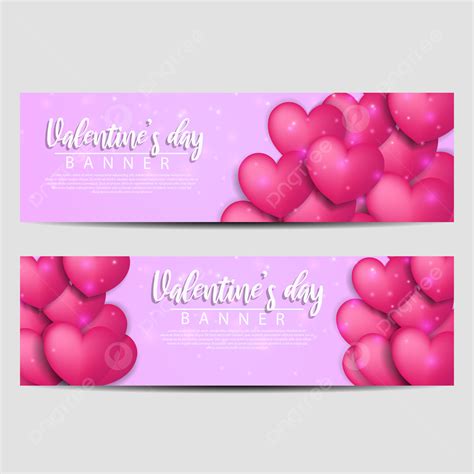 Banner Valentine S Day Modèle de téléchargement gratuit sur Pngtree