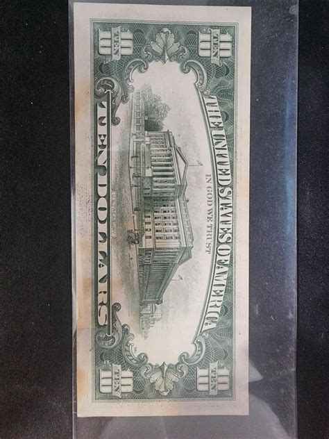 Misprint 10 dollar bill : r/papermoney